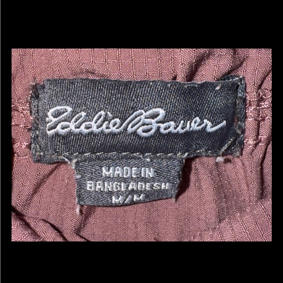 Eddie Bauer Women’s Pull-On/Drawstring Purple/Mauve Adjustable Leg Pants - Picture 5 of 7